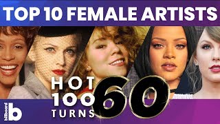 Billboard Hot 100 Top 10 Female Artists of All Time Countdown!