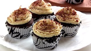 Маффины шоколадные "Чёрный Лес" Готовим с кухонным комбайном Moulinex Masterchef Gourmet