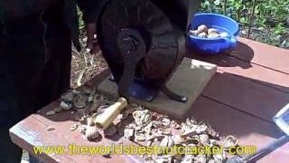 The World's Best Nutcracker - Hand Crank - www.TheWorldsBestNutCracker.com