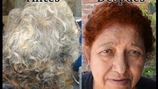 Como pintar las canas