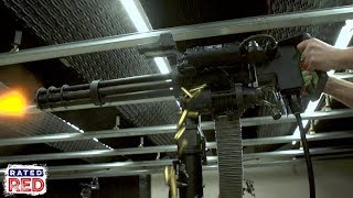 Behold the Power of the Minigun M134!