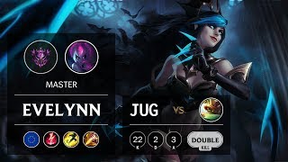 Evelynn Jungle vs Rammus - EUW Master Patch 9.6