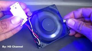 How to make free energy generator from Computer fan with small magnets - free energy projects easy