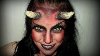 Devil makeup