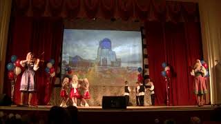 Танец "Хава Нагила"/"Hava Nagila" на фестивале "Танцы мира", 2016 год.(дети 6-7-лет).