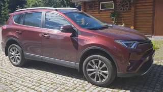 Замена передних тормозных колодок на TOYOTA RAV 4 (2016...)