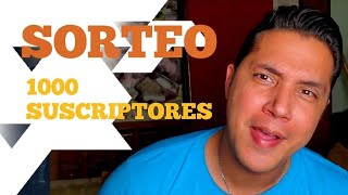 SORTEO DE LOS MIL SUSCRIPTORES Y ANUNCIO SORTEO NUEVO.