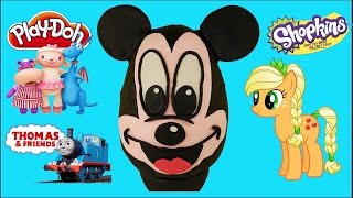 Play Doh Surprise Egg Giant MICKEY MOUSE