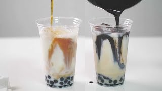 초코 얼그레이 버블티 만들기 Chocolate Earl Grey Bubble tea | 한세 HANSE