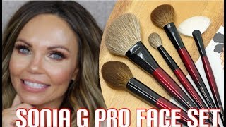 NEW SONIA G PRO FACE BRUSH SET | FULL REVIEW & TUTORIAL