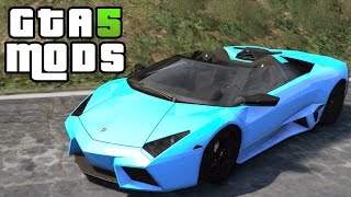 GTA 5 PC MODS - Lamborghini Reventón Roadster (GTA 5 CAR MOD)