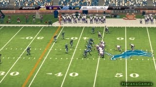 NFL 2013 Week 1 - Minnesota Vikings vs Detroit Lions - 1st Qrt - Madden NFL 25 - HD