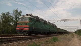 ВЛ80Т-1406 с грузовым поездом