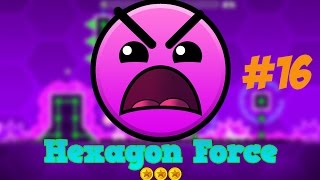 Hexagon Force 100% (All coins) | Прохождение Geometry dash #16