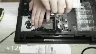 Техобслуживание ноутбука Lenovo G505s (Замена HDD, оперативной памяти и CD-ROM)