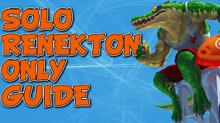 SoloRenektonOnly's GUIDE TO MASTERING RENEKTON TOP SEASON 6 (LEAGUE OF LEGENDS)