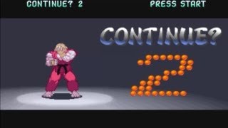 Game Over: Street Fighter Alpha/Zero 2 - Arcade Version