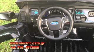 Детский электромобиль джип Ford Ranger (Обзор)