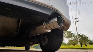 Alpino Exhaust F03 On Honda Jazz Ge8 2010 Indonesia
