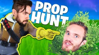 Fortnite Prop Hunt Pewdiepie HACKED My Game! (Epic Update)