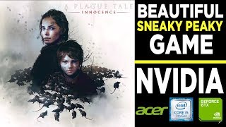 A Plague Tale Innocence It's a Good Game on Geforce 940MX - i5 7200u - 8GB RAM