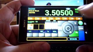 Pocket Rx Tx sur Android, écouter les ondes HF VHF UHF tous modes
