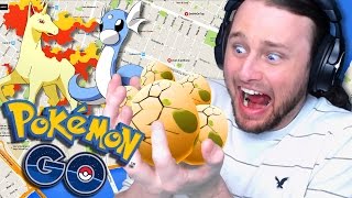 POKEMON GO - DRATINI AND RAPIDASH!! | +9 EGGS [5]