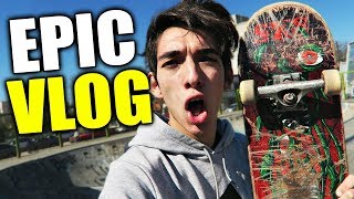 SKATEPARK, CAÍDAS Y DOLOR | Vlog Épico