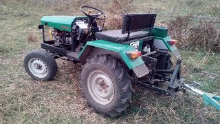 Відео огляд мого саморобного мінітрактора