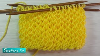 Узор СОТЫ на круговых спицах # 681