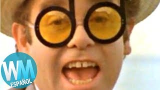¡Top 10 BUENAS Canciones con Videoclips ESTÚPIDOS!