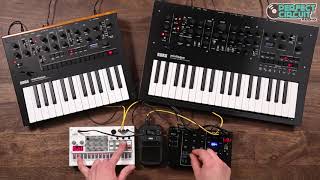 Korg Volca Mix With Monologue, Minilogue And Volca Sample
