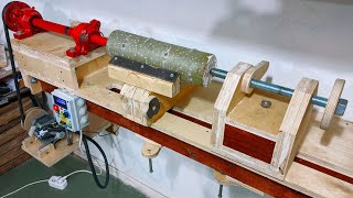 DIY Lathe Machine for Wood | Part 2— Making Tailstock and Lathe Tool Rest