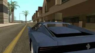 GTA SAN ANDREAS "1984 Ferrari Testarossa" Test