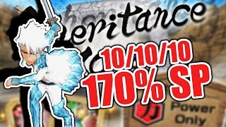 TYBW Toshiro (170% SP/Max Link Slots) vs INHERITANCE ZONE - Bleach Brave Souls