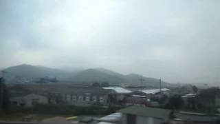 山陽新幹線のぞみ106号　岡山駅発車後車内放送