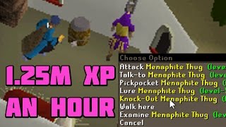Deadman Mode: 99 Thieving Guide - 90k+ 1.25M XP An Hour