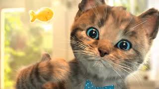 ПРИКЛЮЧЕНИЯ КРОШКИ КОТЕНКА Мой маленький котенок Игра как мультик про котика для детей