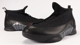Air Jordan 15 Stealth Black Red Retro 2017 Review + On Feet