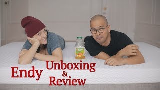 Endy Mattress Unboxing and Review | Bed in a Box | Montreal Canada Vlogs