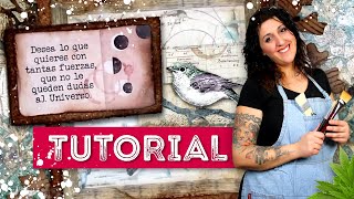 TUTORIAL - COSMOS BIRD by Cristina Radovan