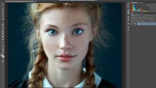 Відео урок Photoshop: "как обрабатывать кожу в фотошопе,  how to handle the skin in Photoshop"
