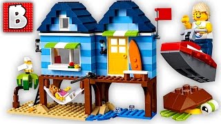 LEGO Beachside Vacation Creator Set 31063 Live Build
