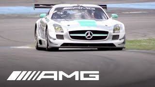 Michael Schumacher Drives the SLS AMG GT3
