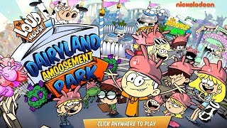 The Loud House - Dairyland Amoosement Park [Nickelodeon Games]