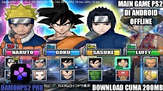 Cara Bermain Game Battle Stadium D.O.N PS2 Di Android | DamonPS2 Pro Emulator