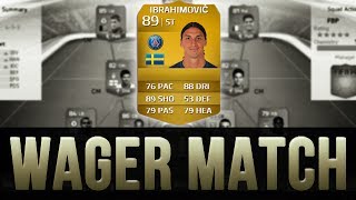 FIFA 14 UT IBRAHIMOVIC WAGER MATCH | FIFA 14 MATCH CON IN PALIO IBRAHIMOVIC