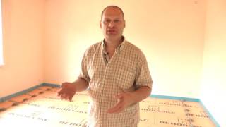 как сделать   идеально ровную стяжку , часть 1