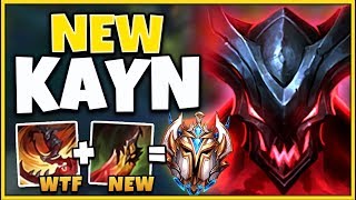NEW BUFFED KAYN IS 100% BEYOND BROKEN! NEVER LOSE AGAIN! - League of Legends