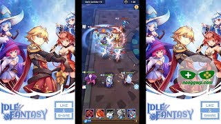 Idle Fantasy (Andorid APK) - Idle RPG Gameplay, Stage 1-20